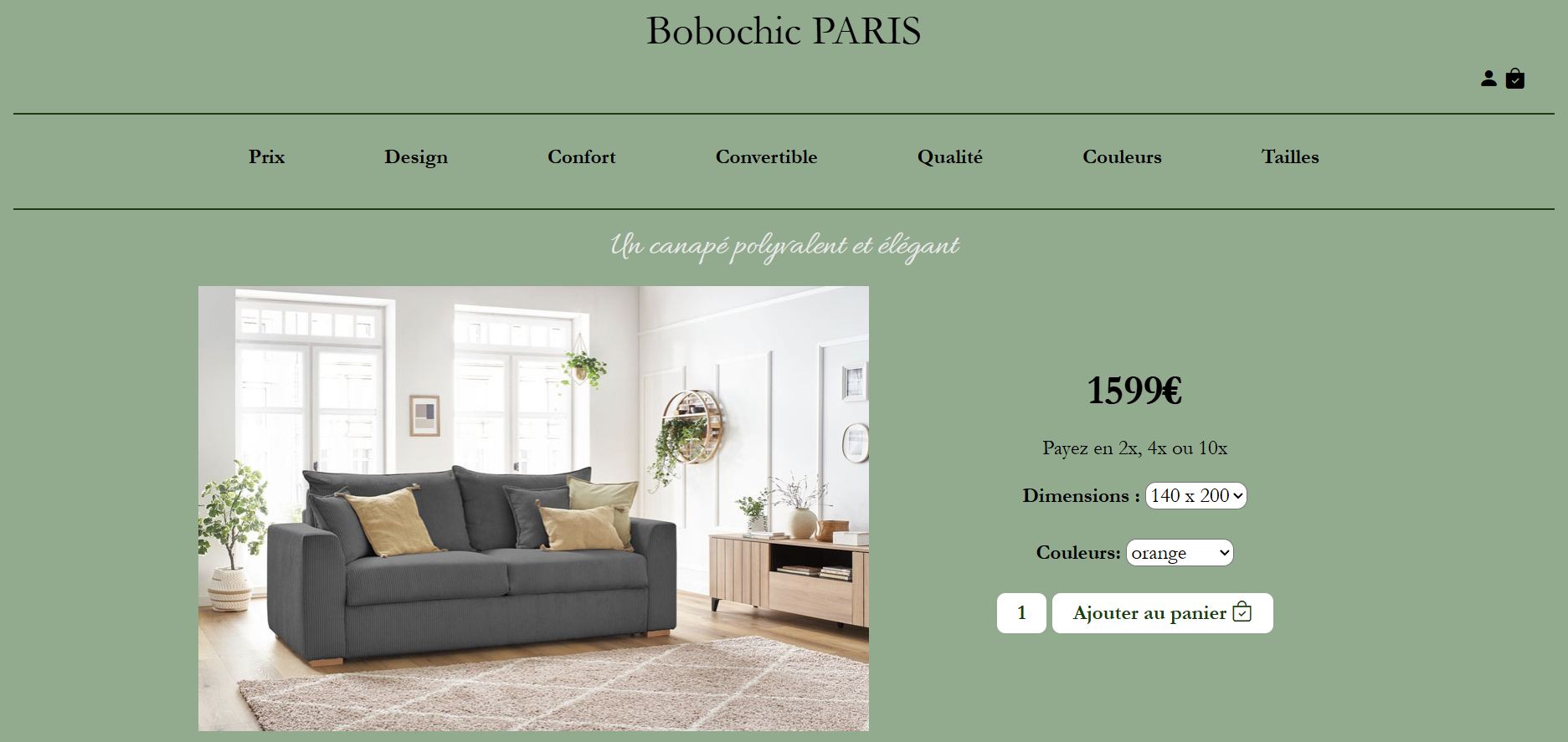 Site web